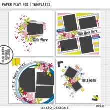 $1 Sale - Good Times Roll | Quickpages - Paper Play 32 | Templates