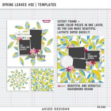 New - Spring Leaves 02 | Templates