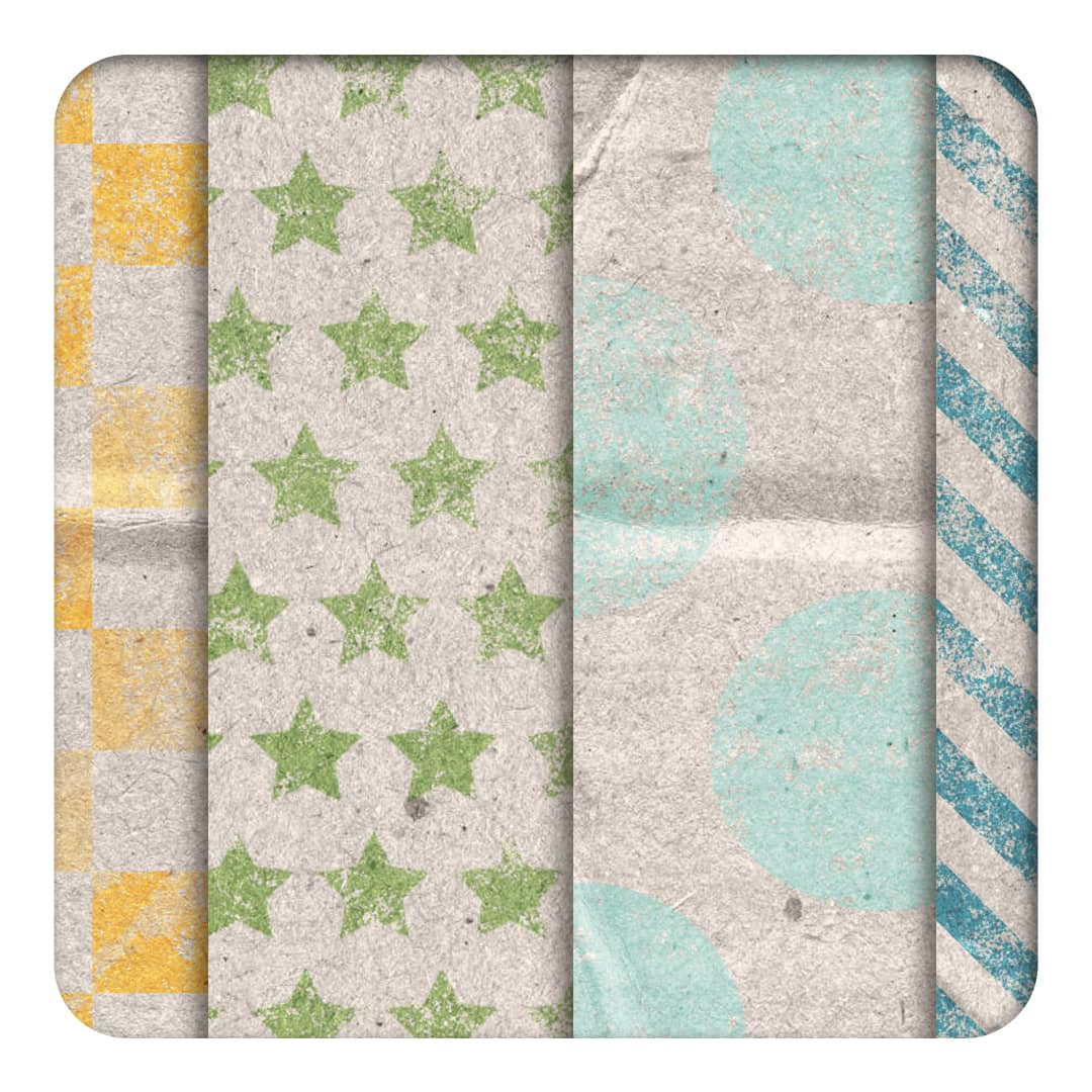 You + Me = Us | Patterned Cardboard