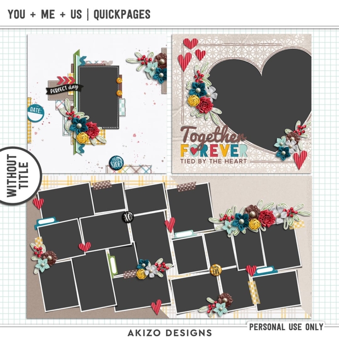You + Me = Us | Quickpages