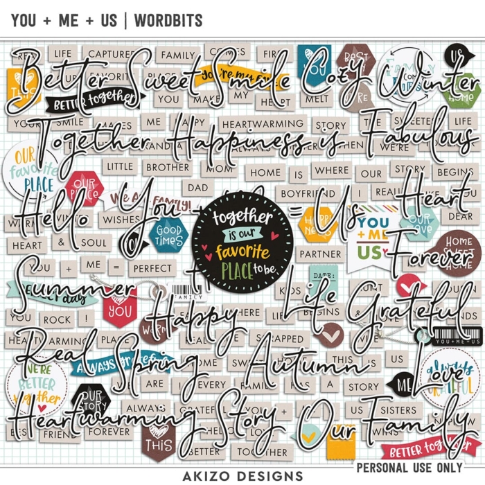 You + Me = Us | Wordbits