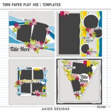 New - Torn Paper Play 02 | Templates