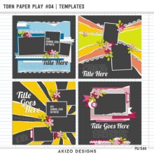New - Torn Paper Play 04 | Templates