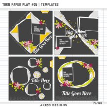 New - Torn Paper Play 05 | Templates