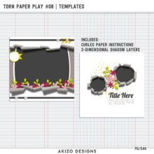 New - Torn Paper Play 08 | Templates