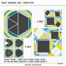 Crazy Squares 08 | Templates