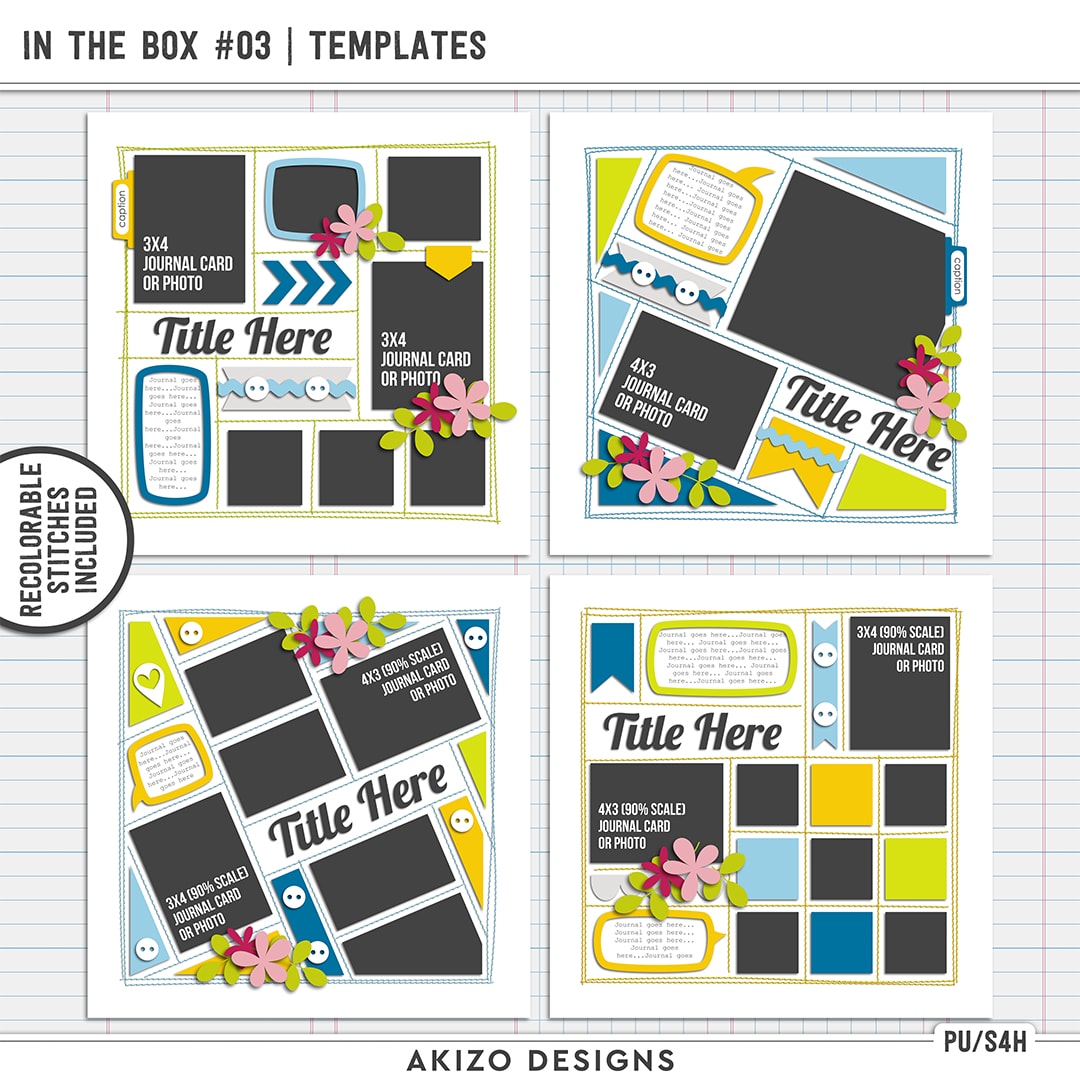 In The Box 03 | Templates by Akizo Designs