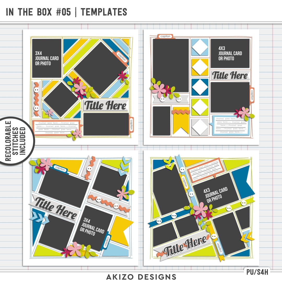 In The Box 05 | Templates by Akizo Designs