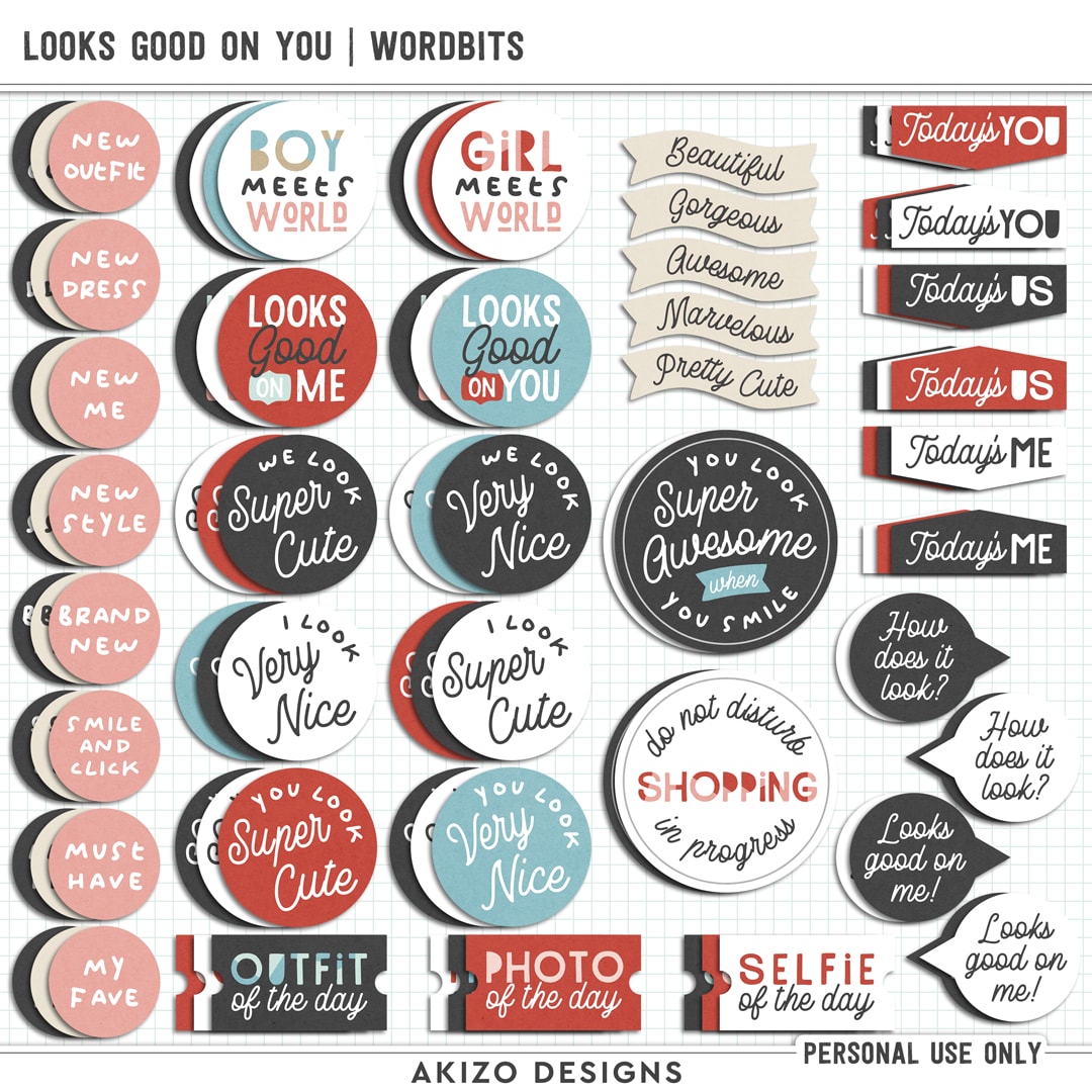 Looks Good On You | Wordbits