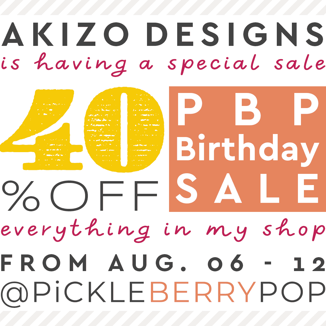 Pickle Berry Pop Birthday Sale 2023