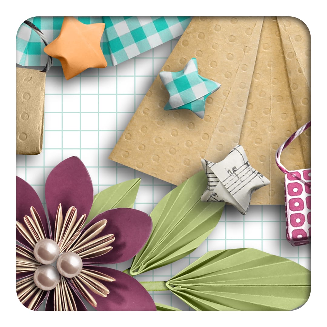 Be Happy And Smile | Origami Elements