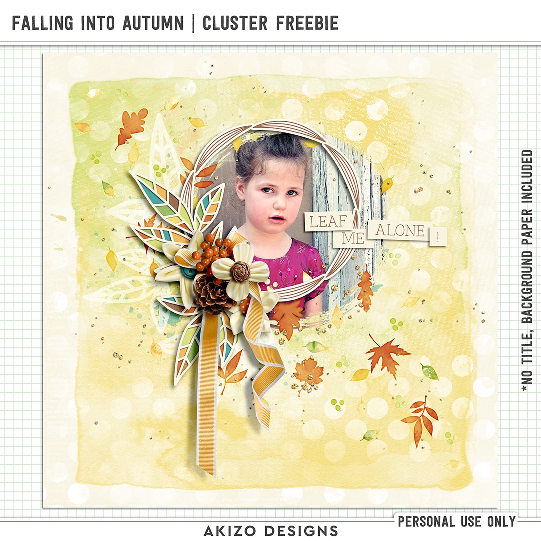 Falling Into Autumn | Cluster Frame