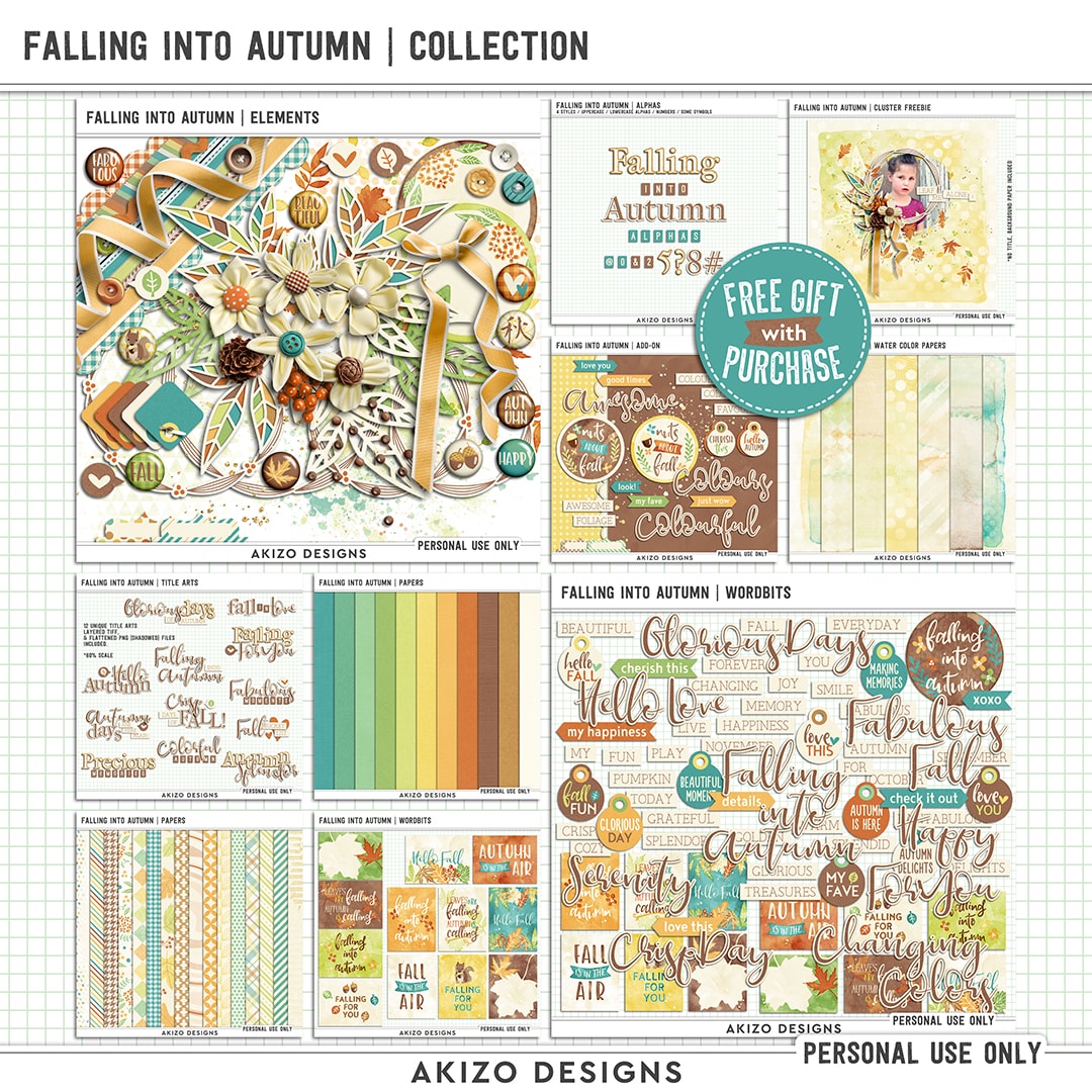 Falling Into Autumn | Collection by Akizo Designs