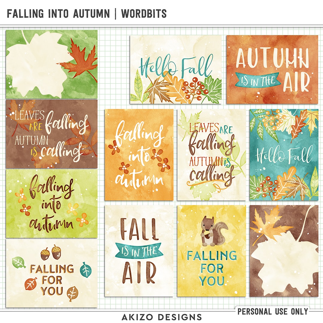 Falling Into Autumn | Wordbits
