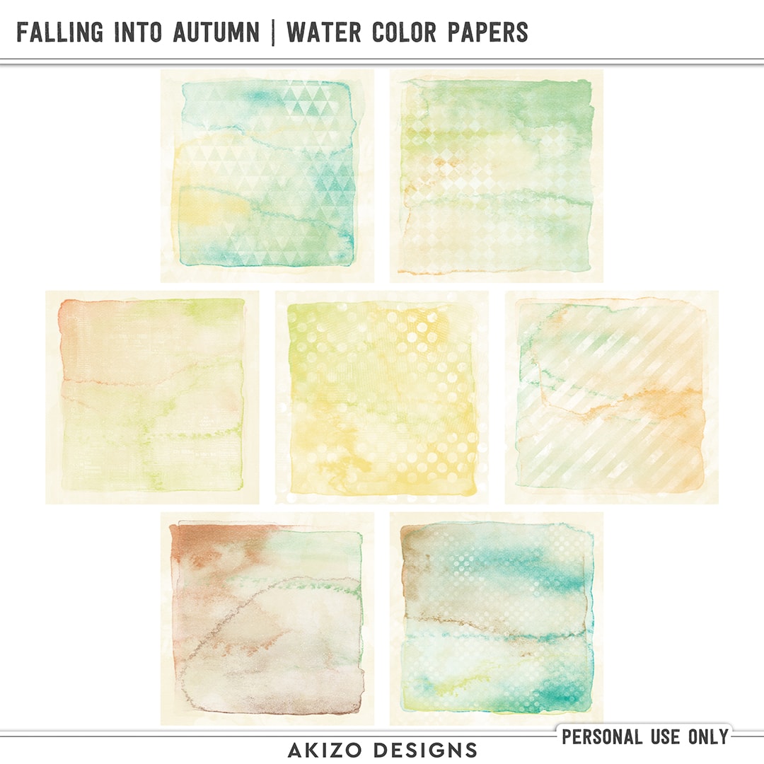 Falling Into Autumn | Water Color Papers