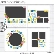Paper Play 11 | Templates