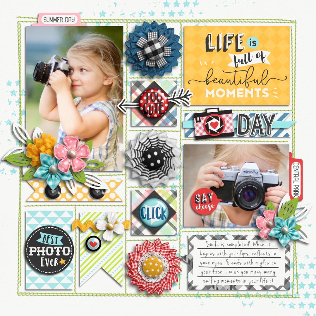 Layout Sample of Photo Of The Day | Quickpages
