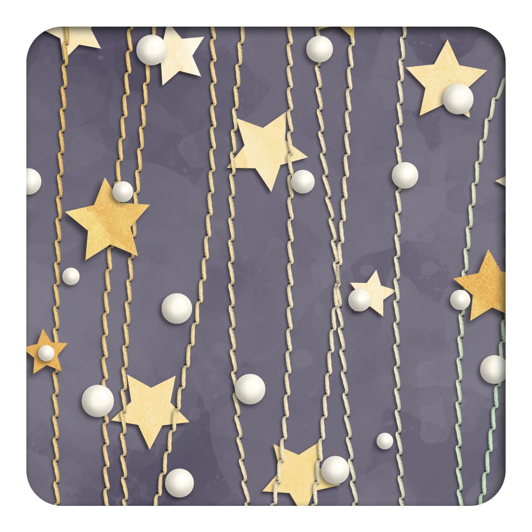 The Merriest Christmas | Stitched Stars by Akizo Designs | digital scrapbooking