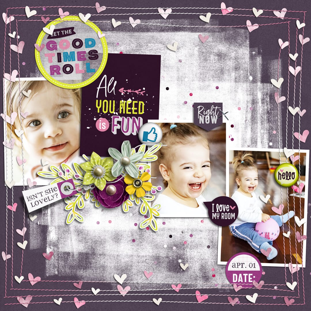 Good Times Roll | Collection, Cherish You | Stitched Hearts