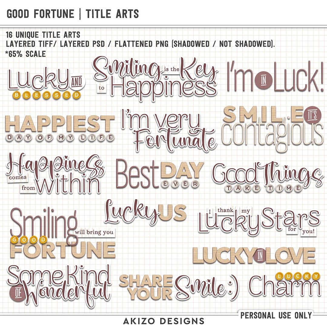 Good Fortune | Title Arts