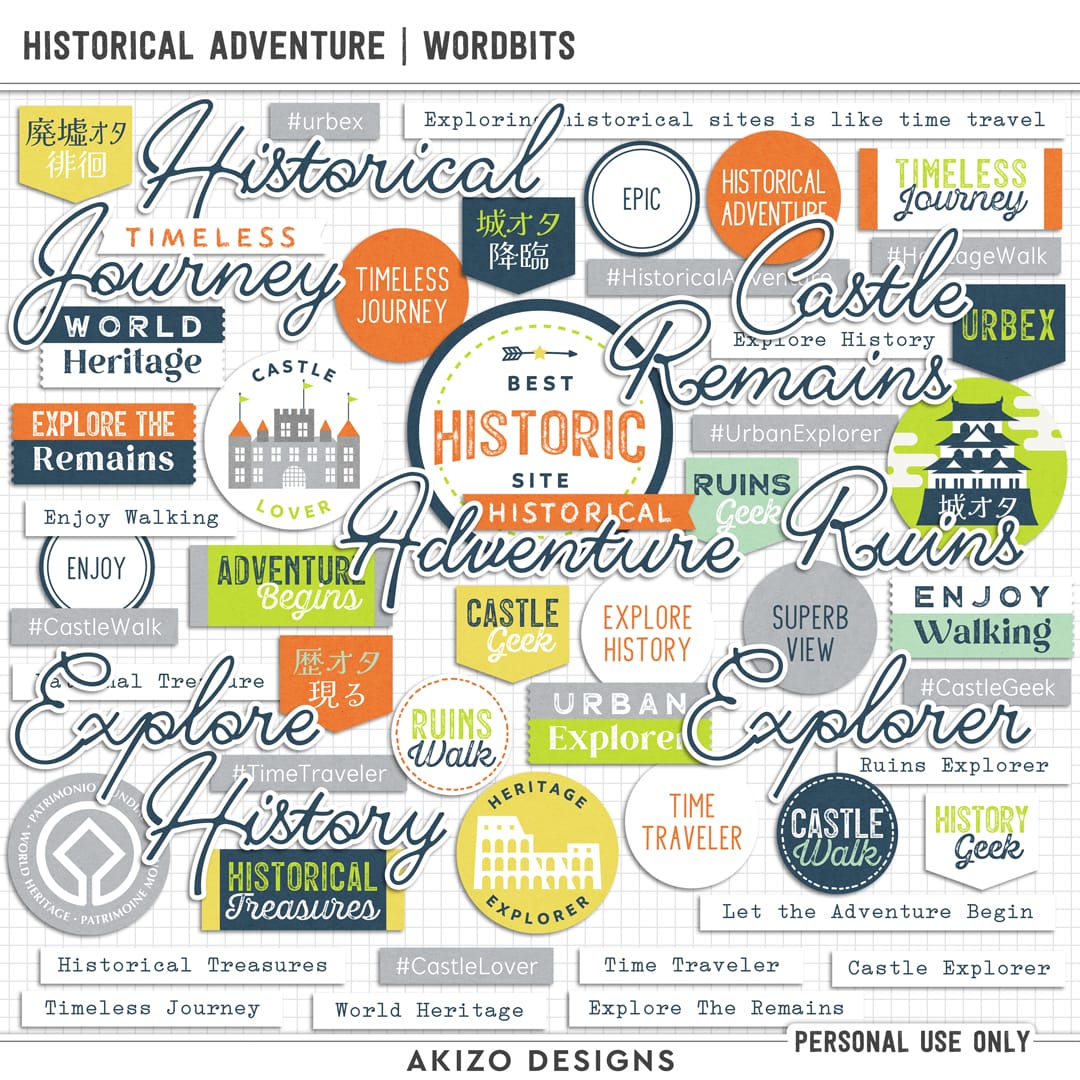 Historical Adventure | Wordbits (included in Kit)