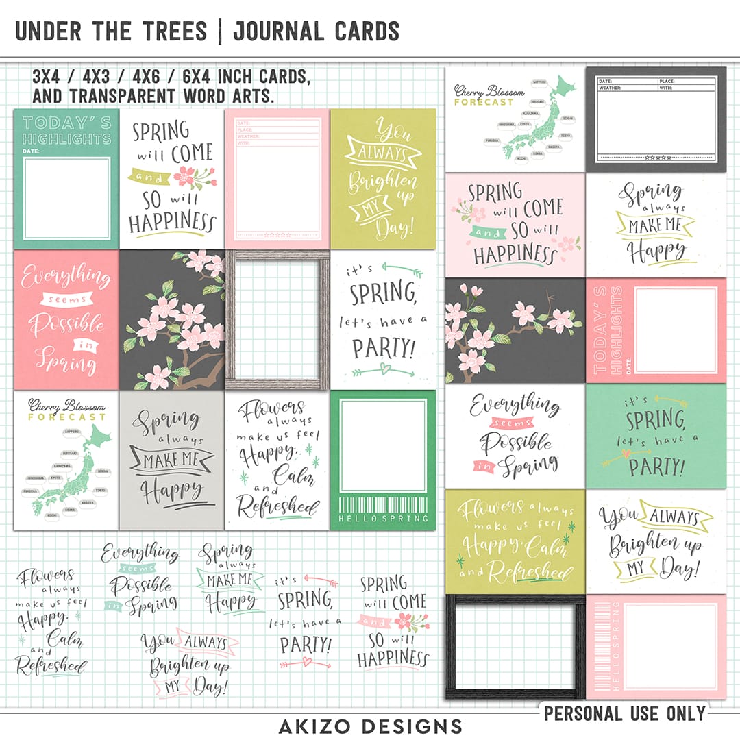 akizo_UnderTheTrees_jc_ig Under The Trees | Journal Cards