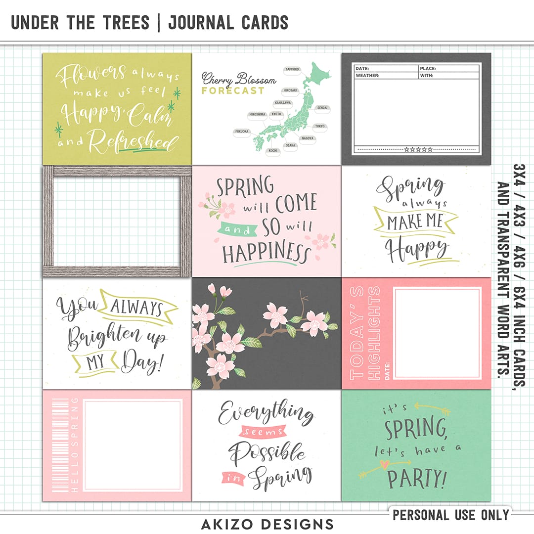 akizo_UnderTheTrees_jcdv2_ig Under The Trees | Journal Cards