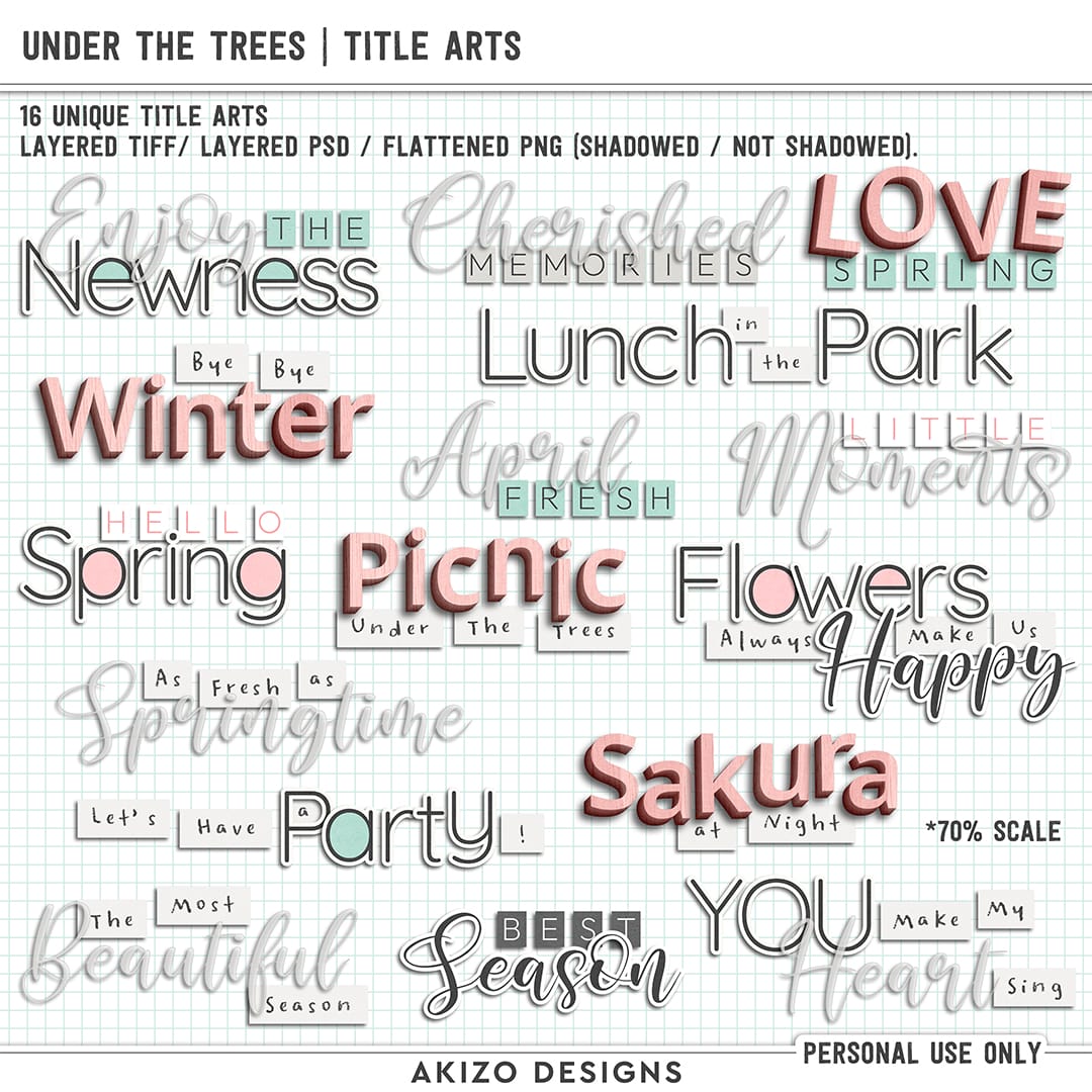 akizo_UnderTheTrees_ta_ig Under The Trees | Title Arts