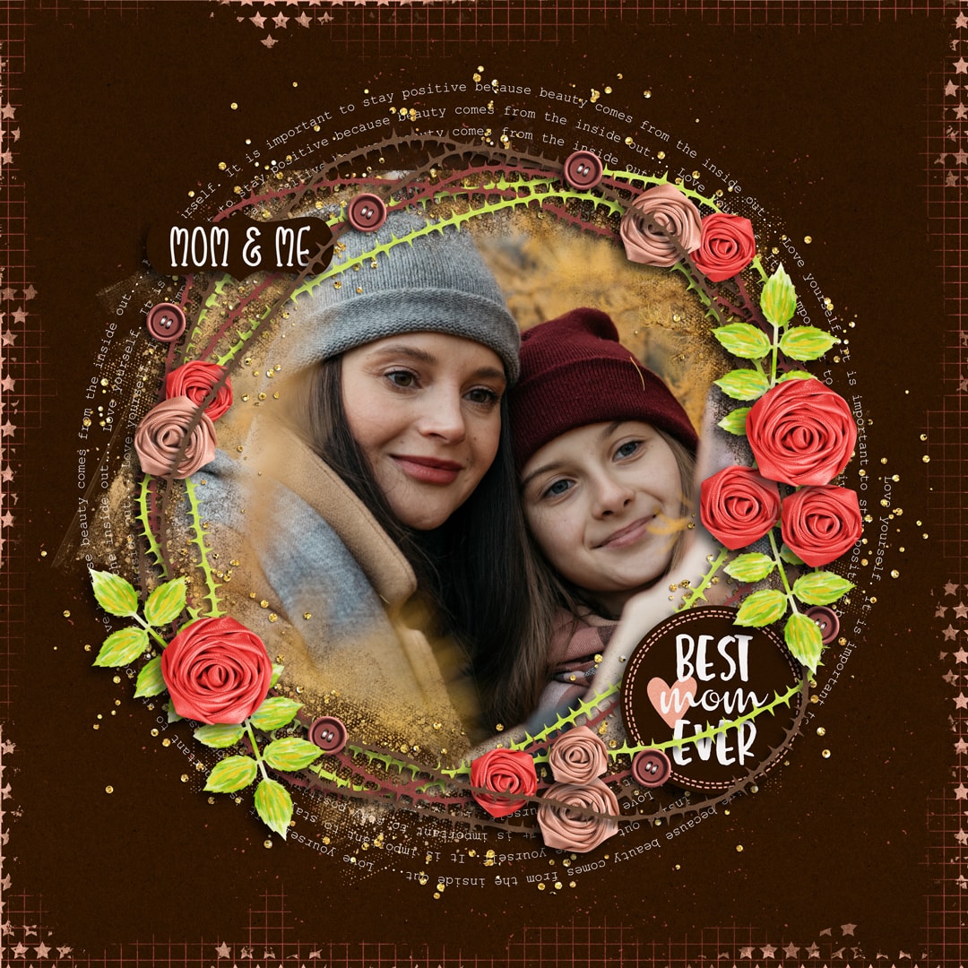 Something Wonderful | Collection, Love My Mom | Wordbits, Rose Garden 02 | Templates