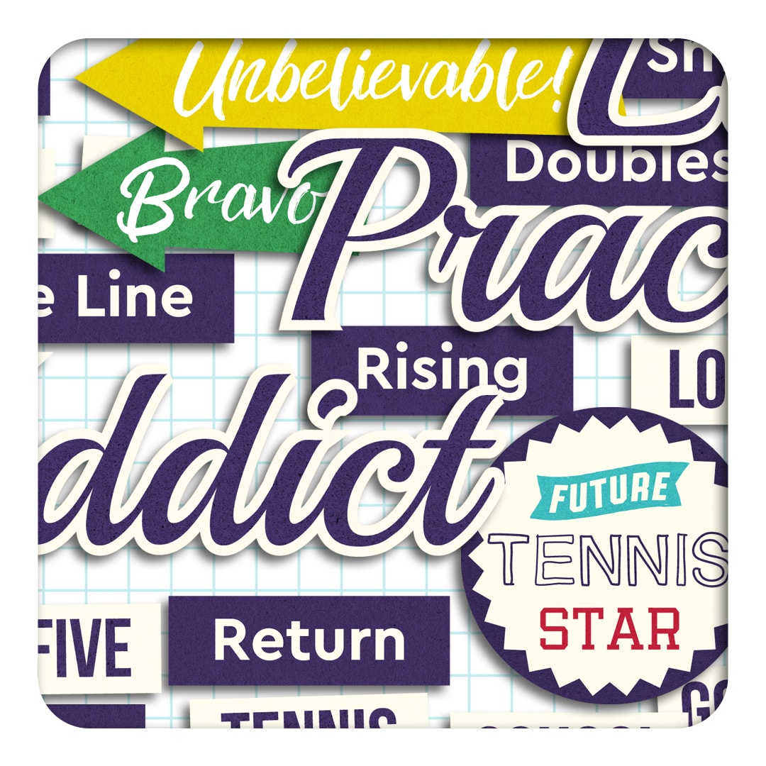 Tennis Addict | Wordbits