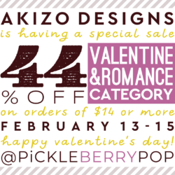 LOVE is in the Air - 44% OFF on the VALENTINE Products Love is in the Air Sale