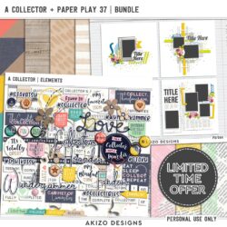 New - A Collector + Paper Play 37 | Bundle A Collector + Paper Play 37 | Bundle