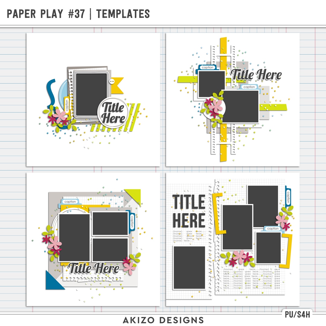 Paper Play 37 | Templates