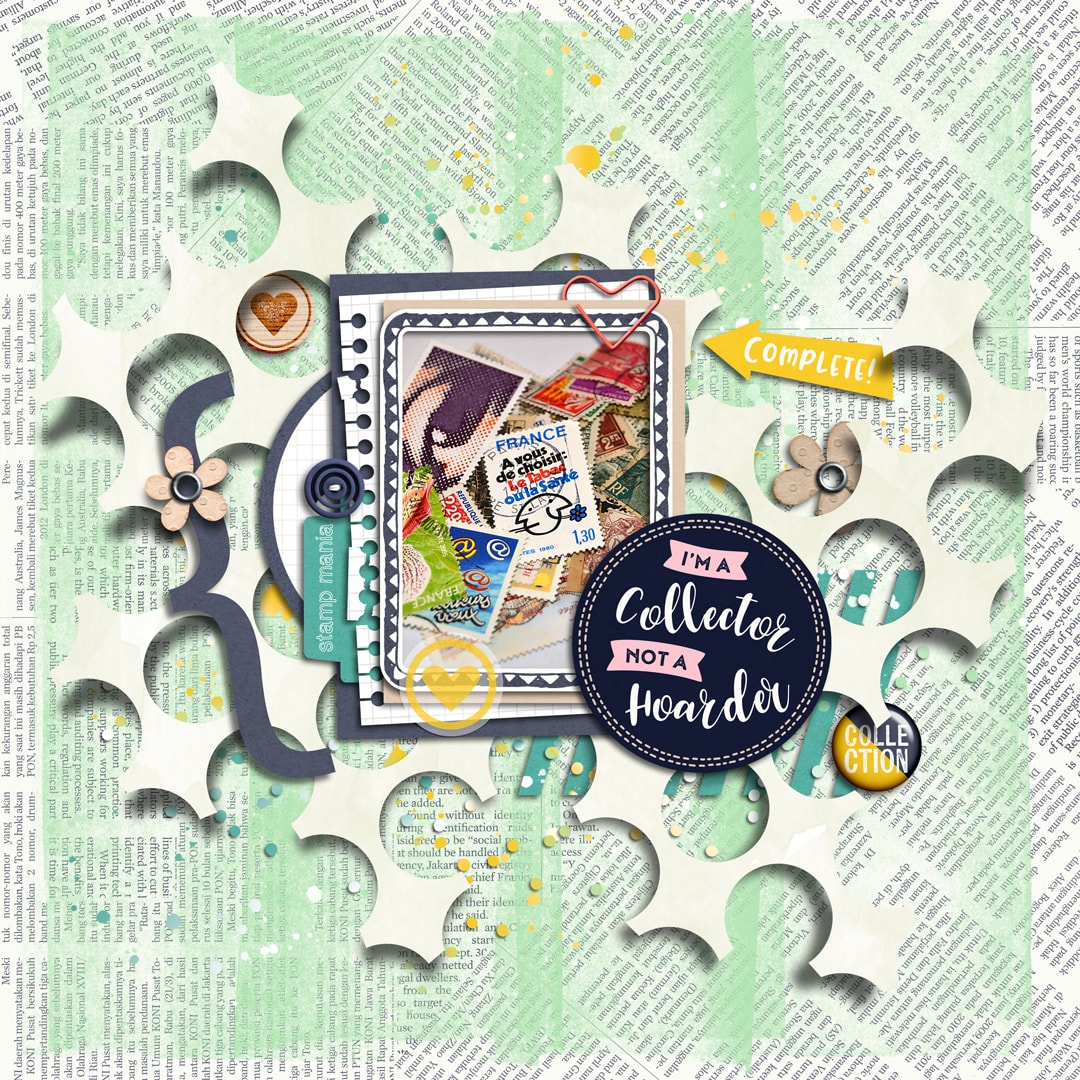 A Collector | Kit, This Makes Me Happy | Collection, Paper Play 37 | Templates