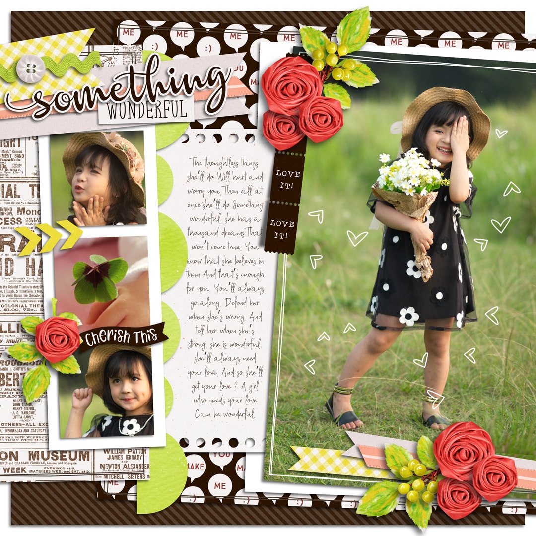 Something Wonderful | Collection, Paper Play 19 | Templates