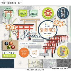 New - Visit Shrines | Kit - $ 2.80 Special! Visit Shrines | Kit