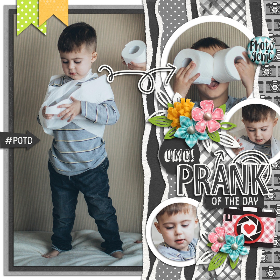 Photo Of The Day | Collection, Torn Paper Play 02 | Templates