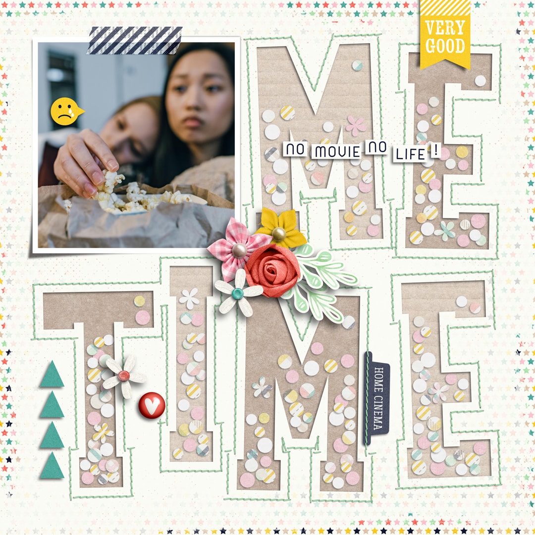 This Makes Me Happy | Collection, Playing With Confetti 05 | Templates