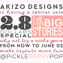 Grab The Little Big Stories - $2.8 Sale! Little Big Stories 20% Off Sale