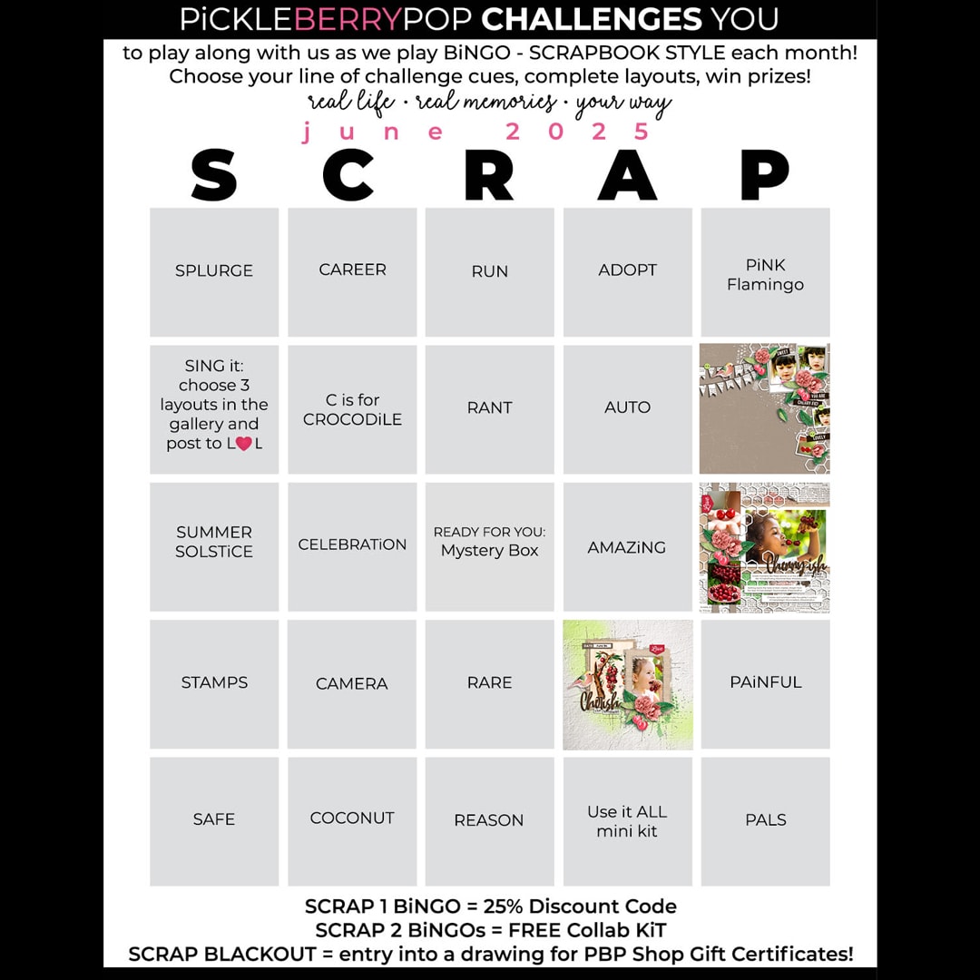 Bingo Challenge June 2025