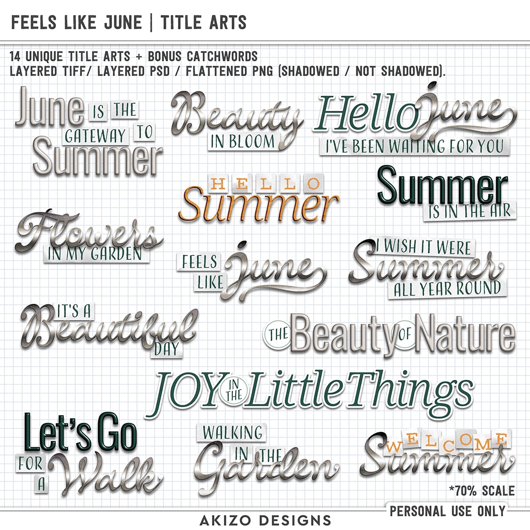 Feels Like June | Title Arts