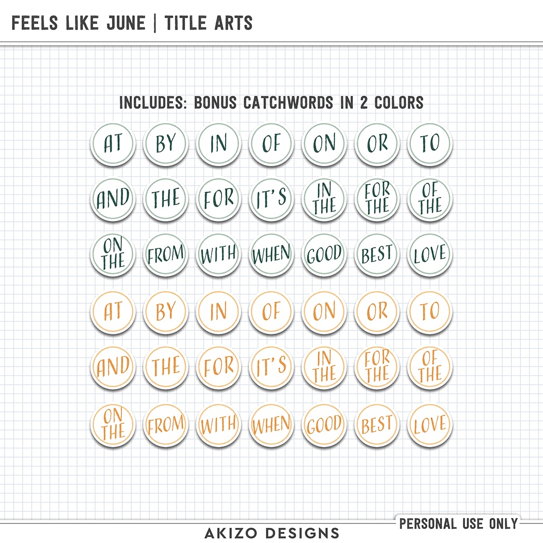 Feels Like June | Title Arts