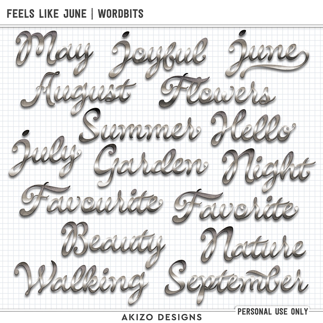 Feels Like June | Wordbits
