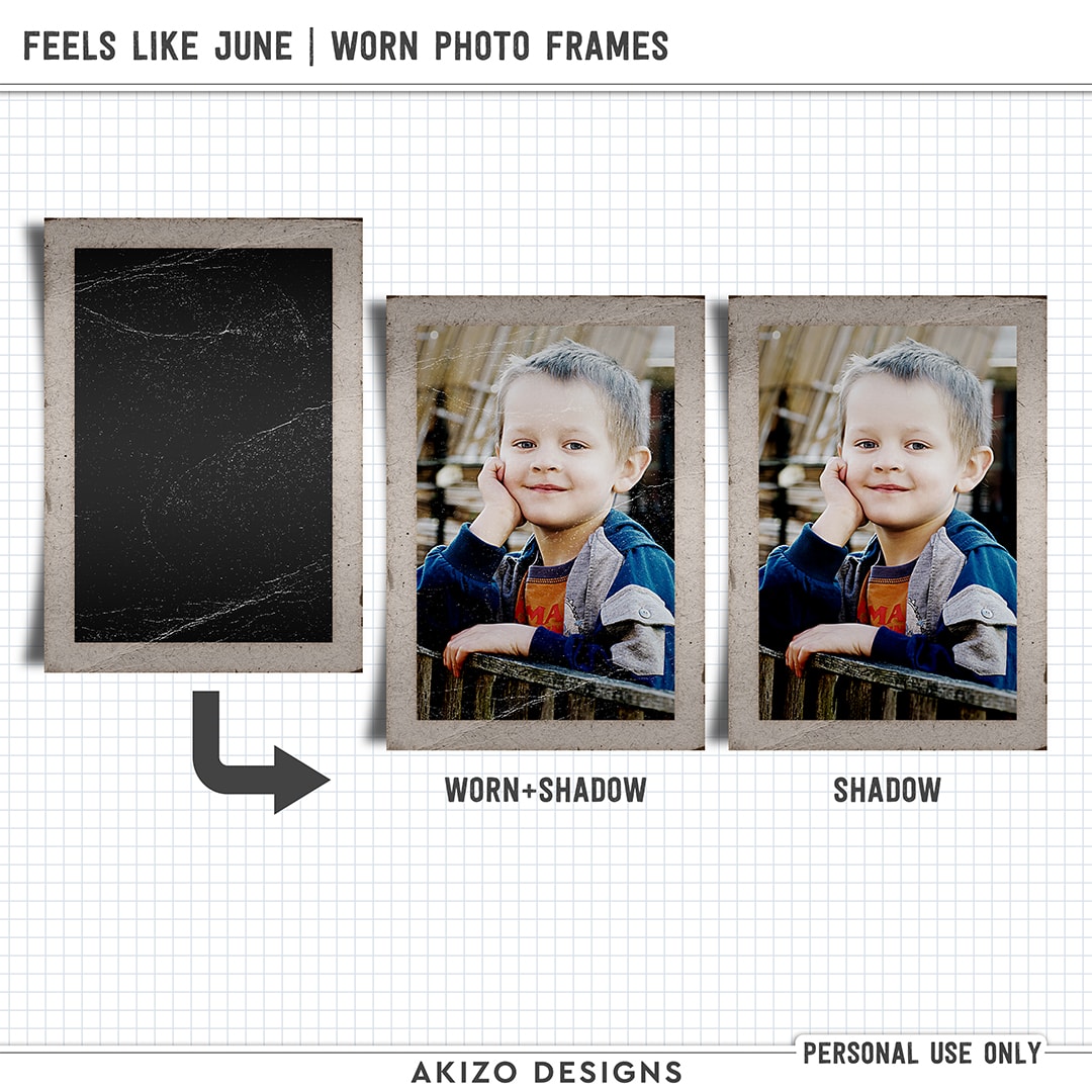 Feels Like June | Worn Photo Frames