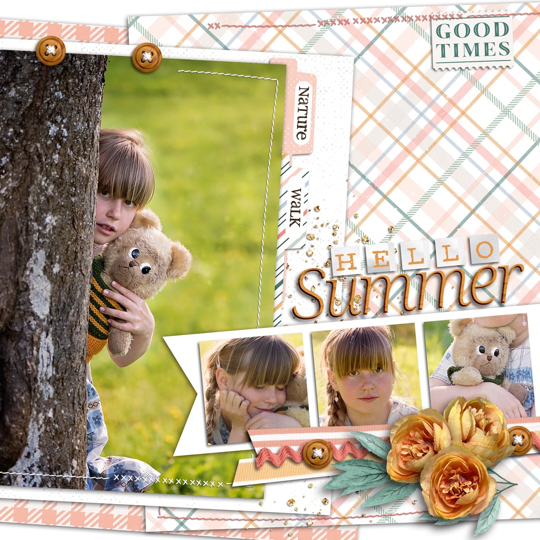 Feels Like June | Collection, Stitched Up 02 | Templates