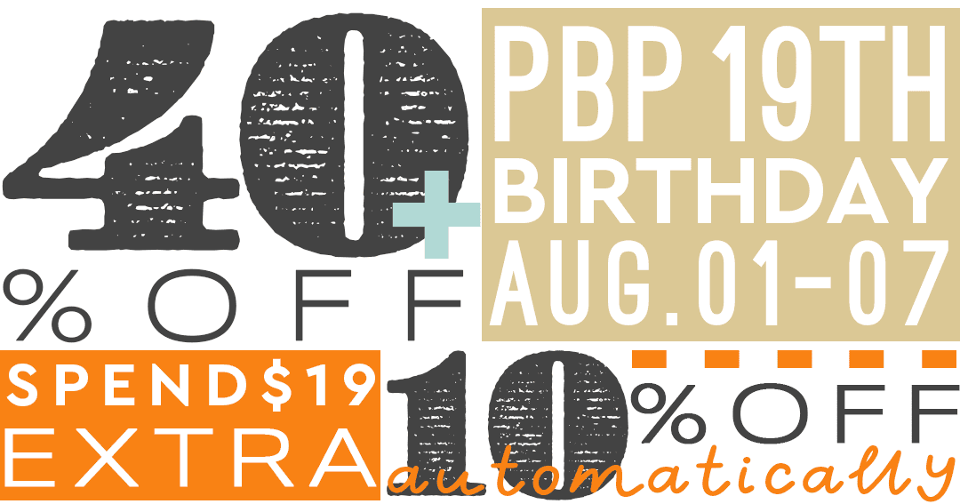 PBP Birthday Sale 2025