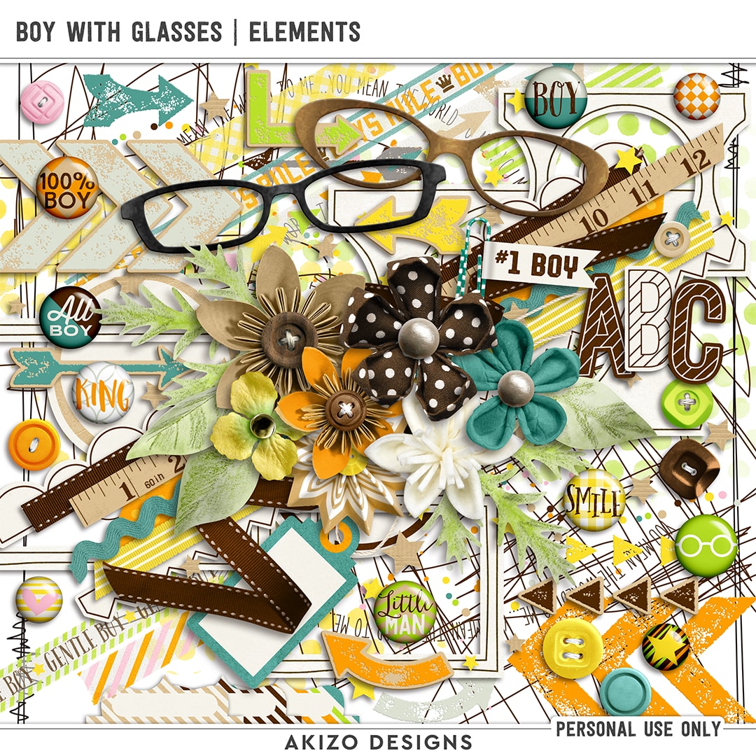 Boy With Glasses | Elements
