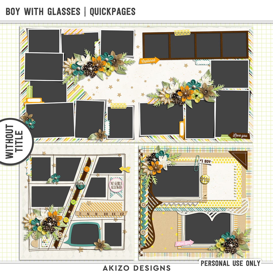 Boy With Glasses | Quickpages