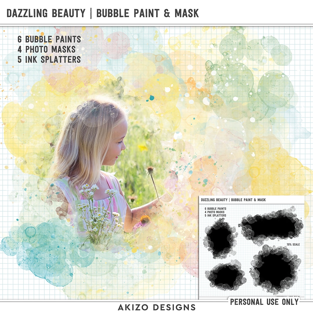 akizo_DazzlingBeauty_bpm_ig Dazzling Beauty | Bubble Paint & Mask
