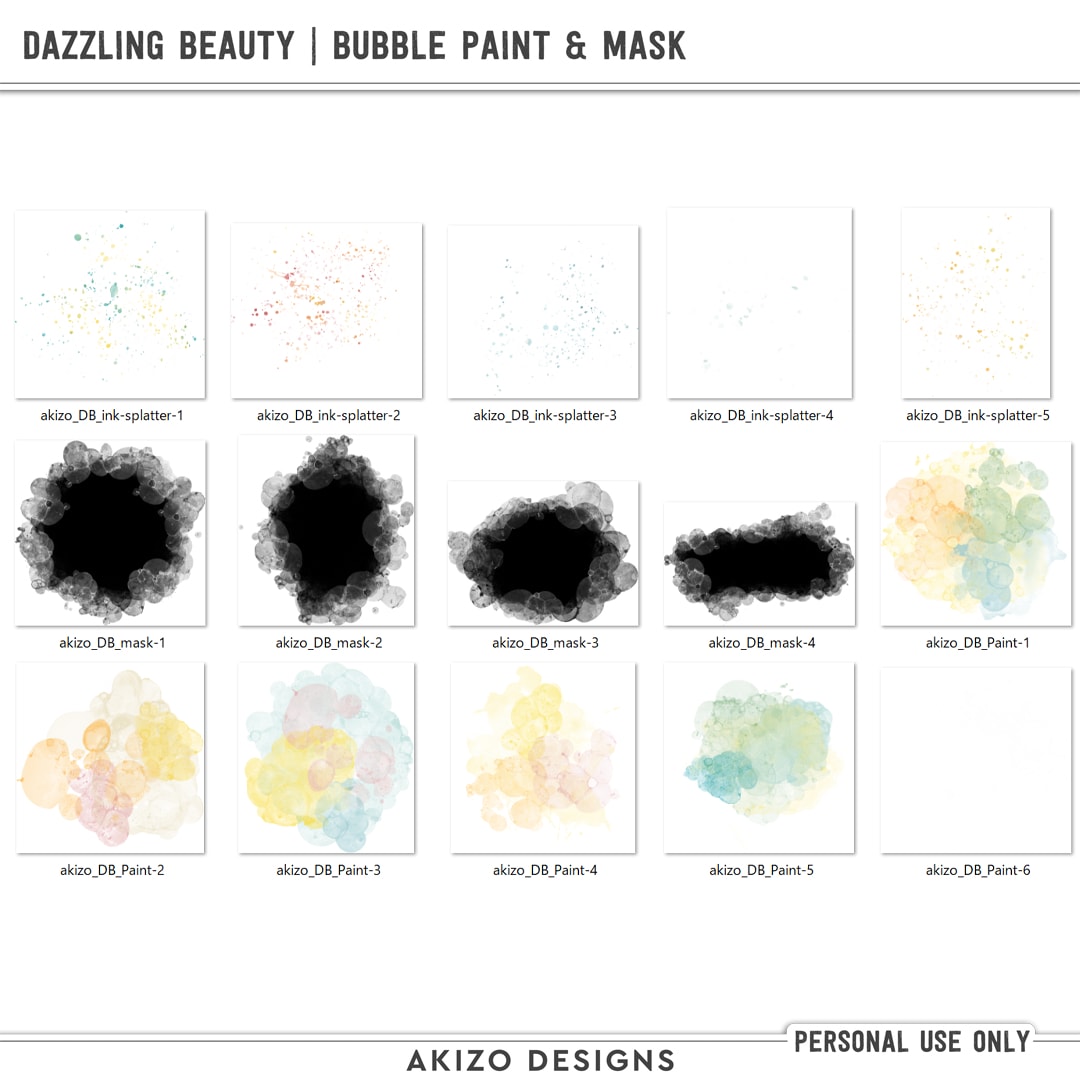 akizo_DazzlingBeauty_bpmdv2_ig Dazzling Beauty | Bubble Paint & Mask